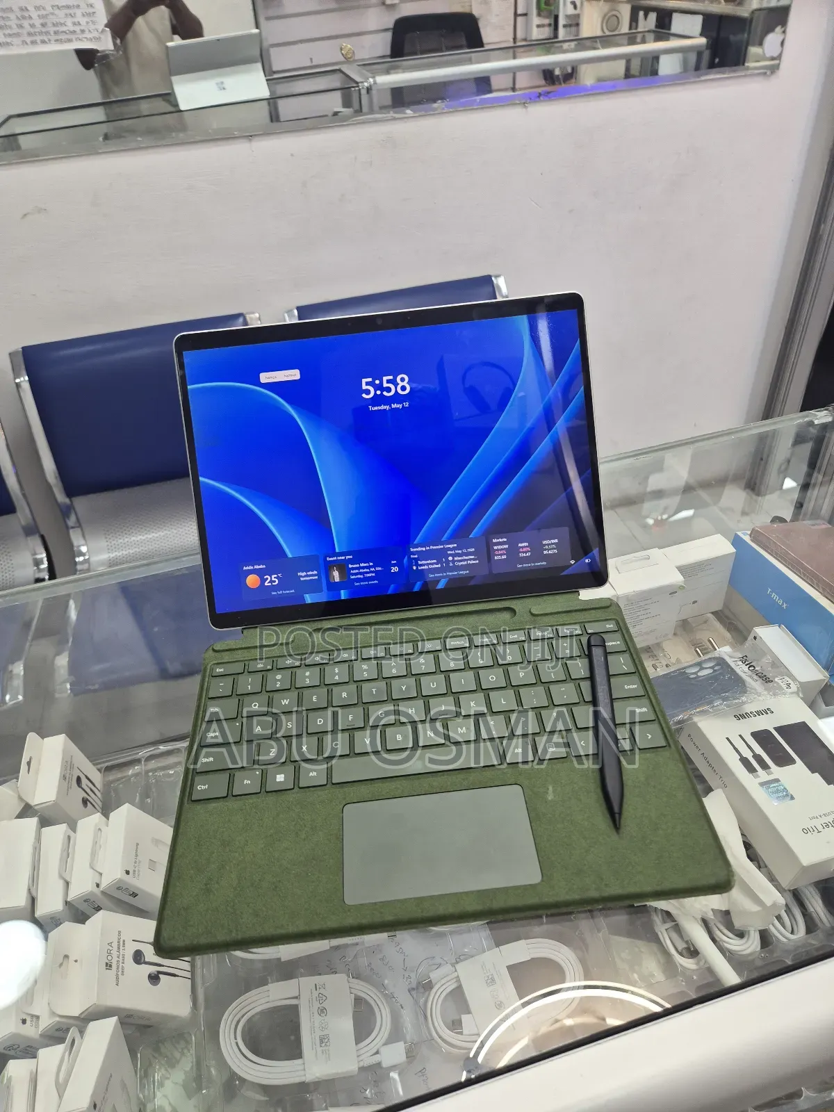 New Microsoft Surface Pro 7 256 GB Silver
