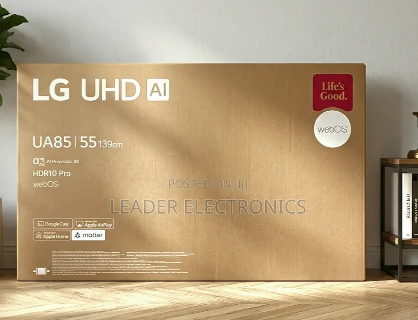 Lg Tv 55" Ua85 – New Model 2025 | Generation 7 ( Original )