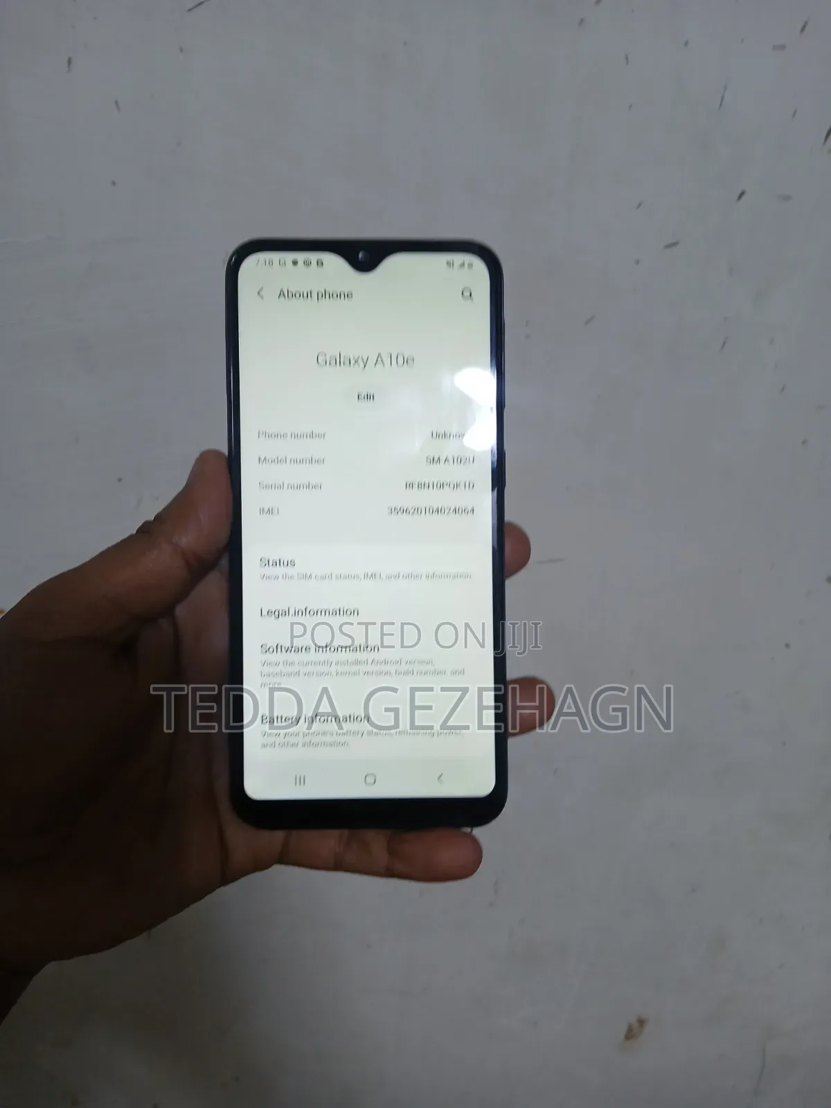 Samsung Galaxy A10e 32 GB Black