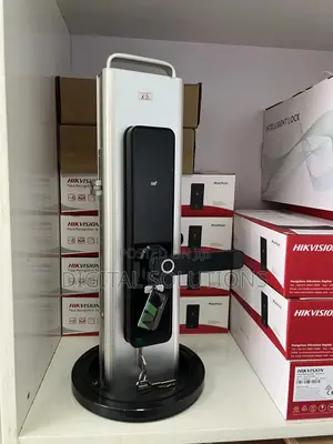 Luxury Smart Door Lock With Fingerprint and Password Access System