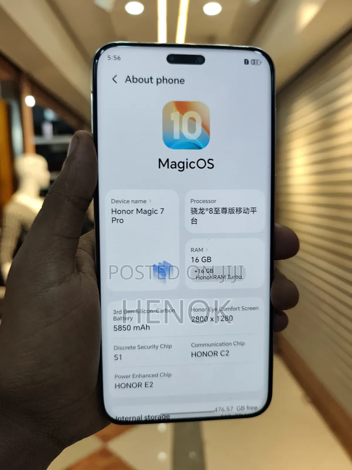 New Honor Magic7 Pro 512 GB White