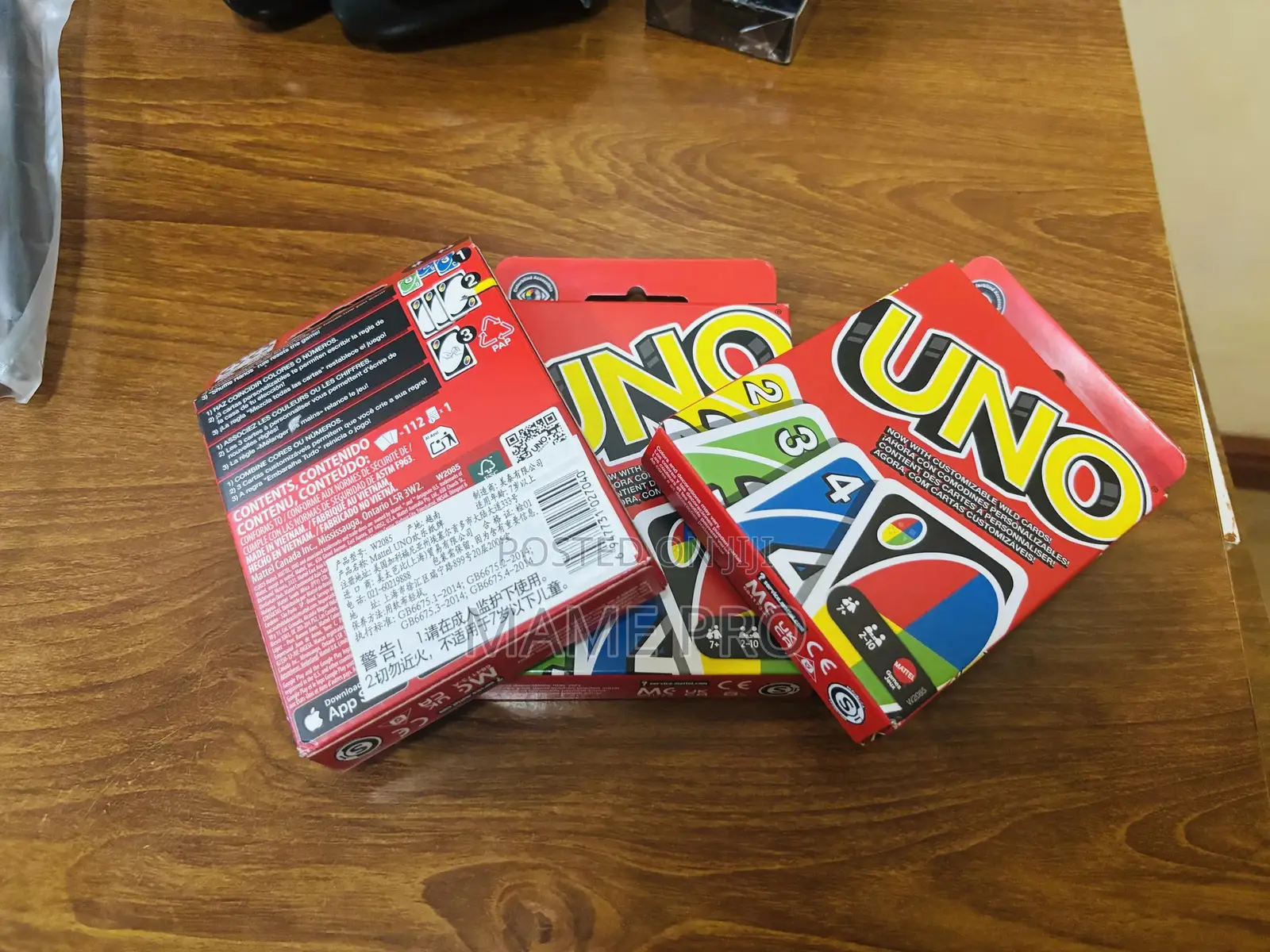 Uno Cards.