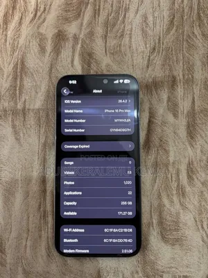 Apple iPhone 16 Pro Max 256 GB White