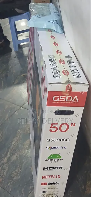 Gsdathis Is a Gsda 50" Smart Android Tv Featuring Ultra Hd