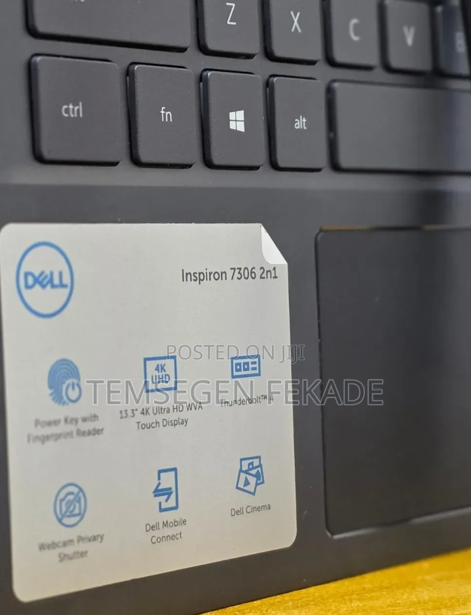 New Laptop Dell Inspiron 7306 16GB Intel Core i7 SSD 512GB
