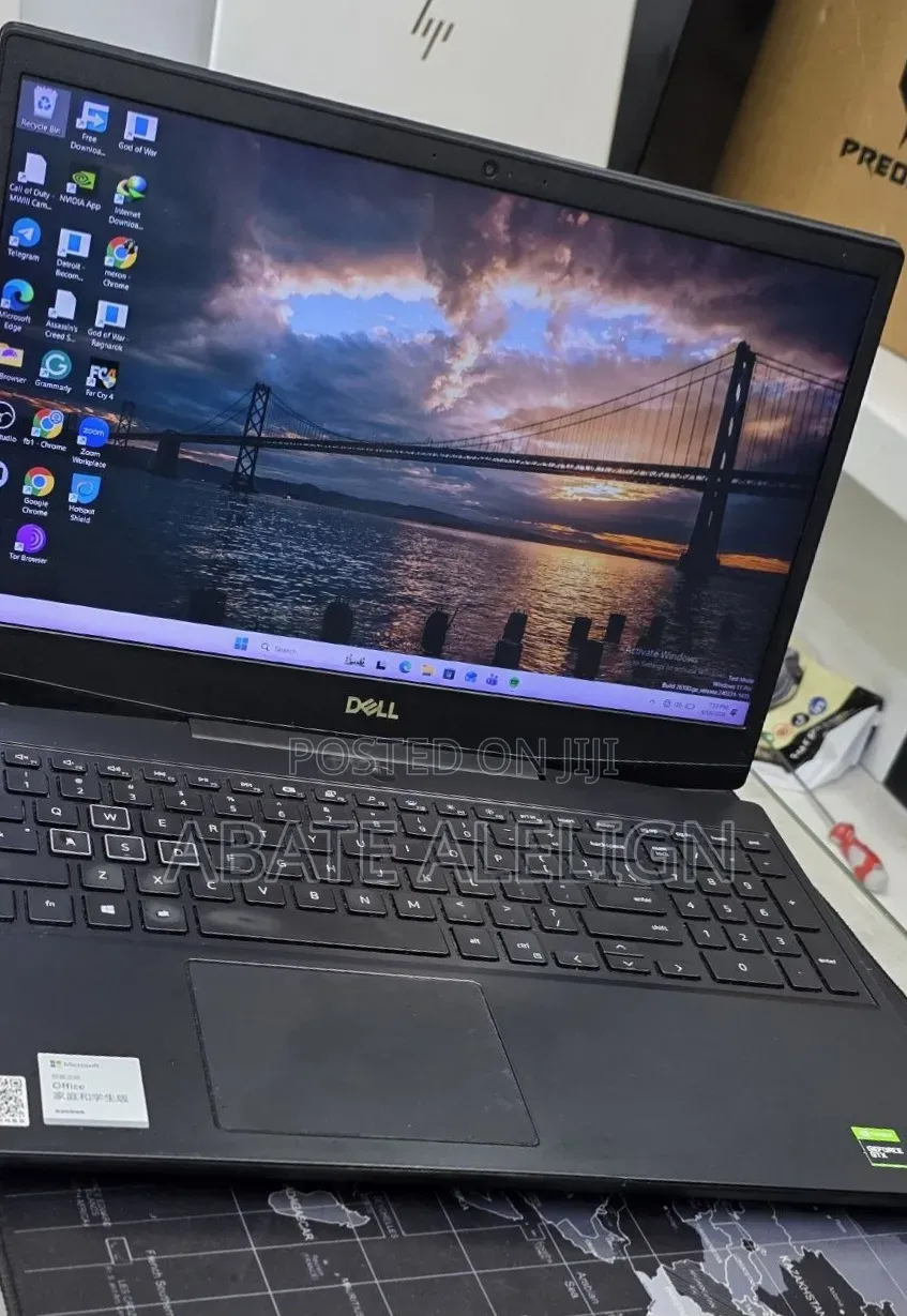 New Laptop Dell G15 5511 32GB Intel Core i7 SSD 512GB