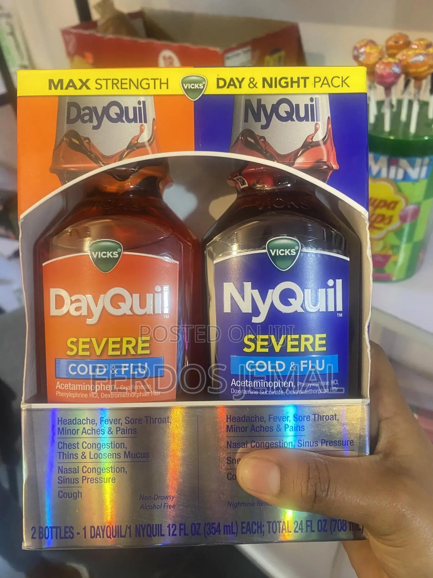 Day Quil and Night Quil