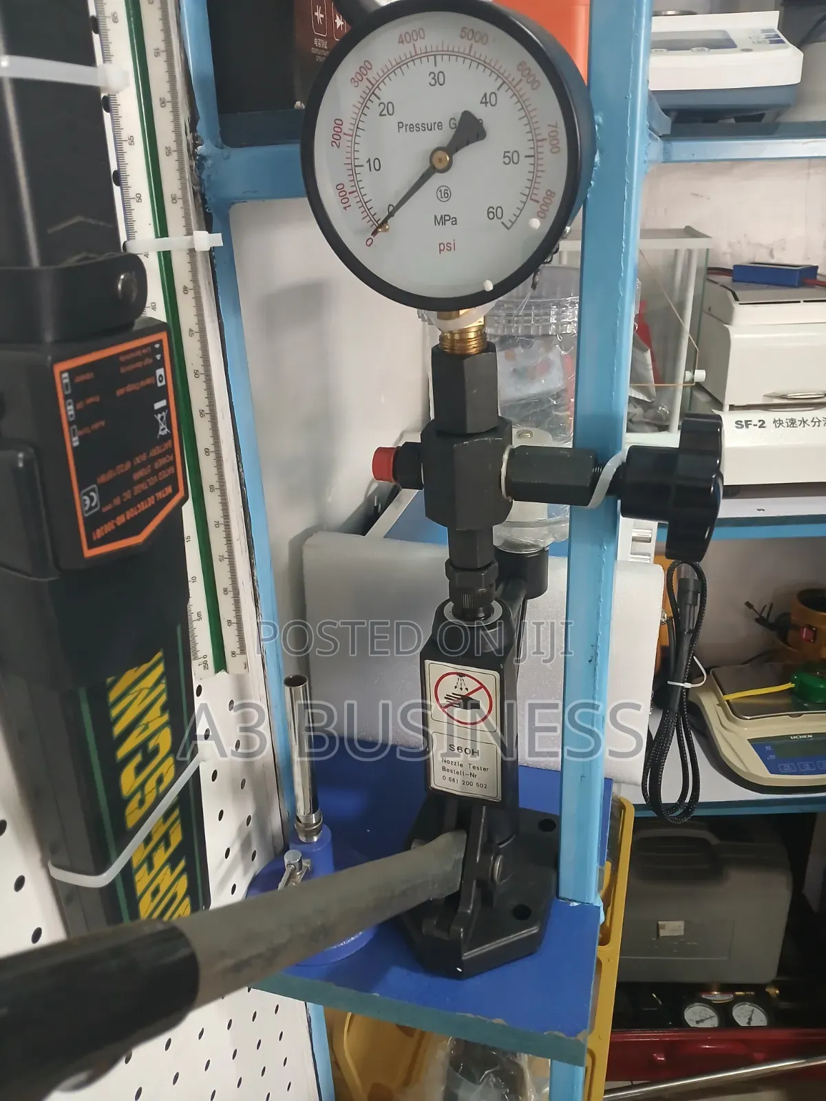 Nozzle Tester With Common Rail የናፍታ ኢንጀክሽን መፈተሻ እና ድራይቨር