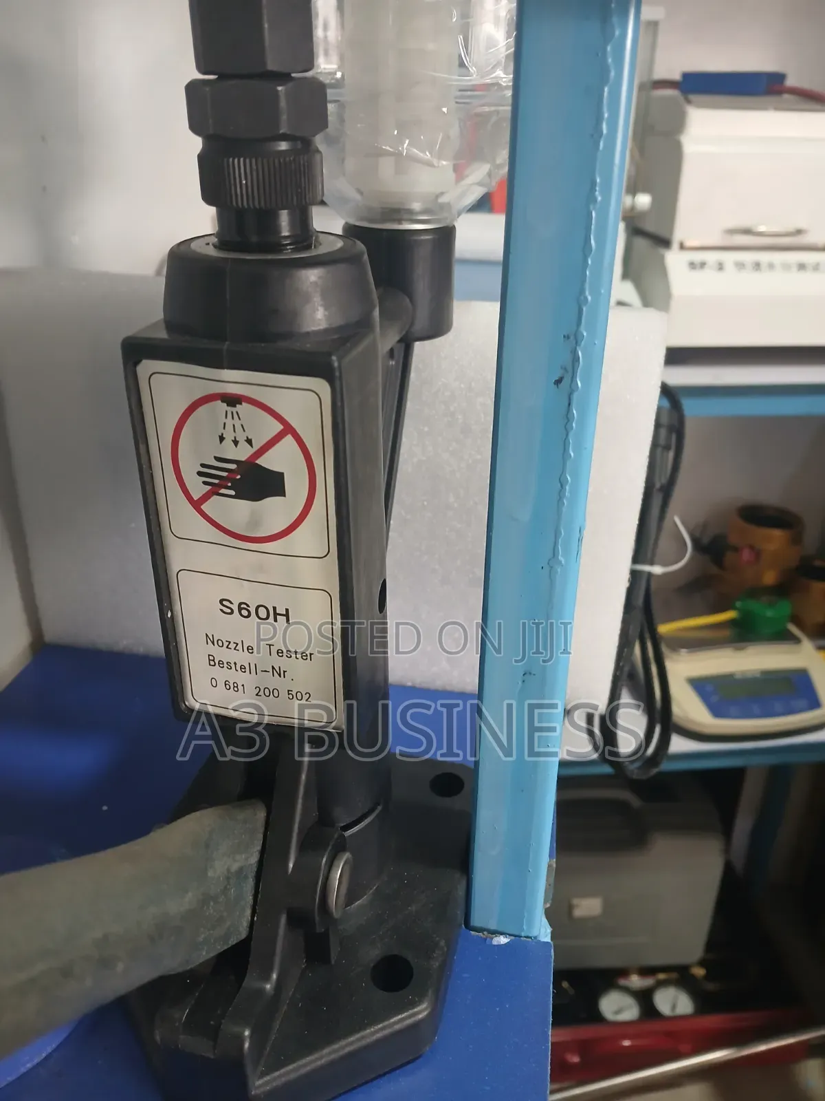 Nozzle Tester With Common Rail የናፍታ ኢንጀክሽን መፈተሻ እና ድራይቨር