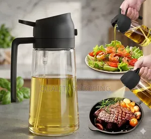 2in1 Glass Oil Sprayer And Dispenser