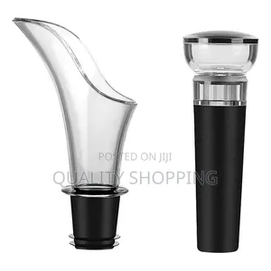 Wine Pourer And Cork Stoppers
