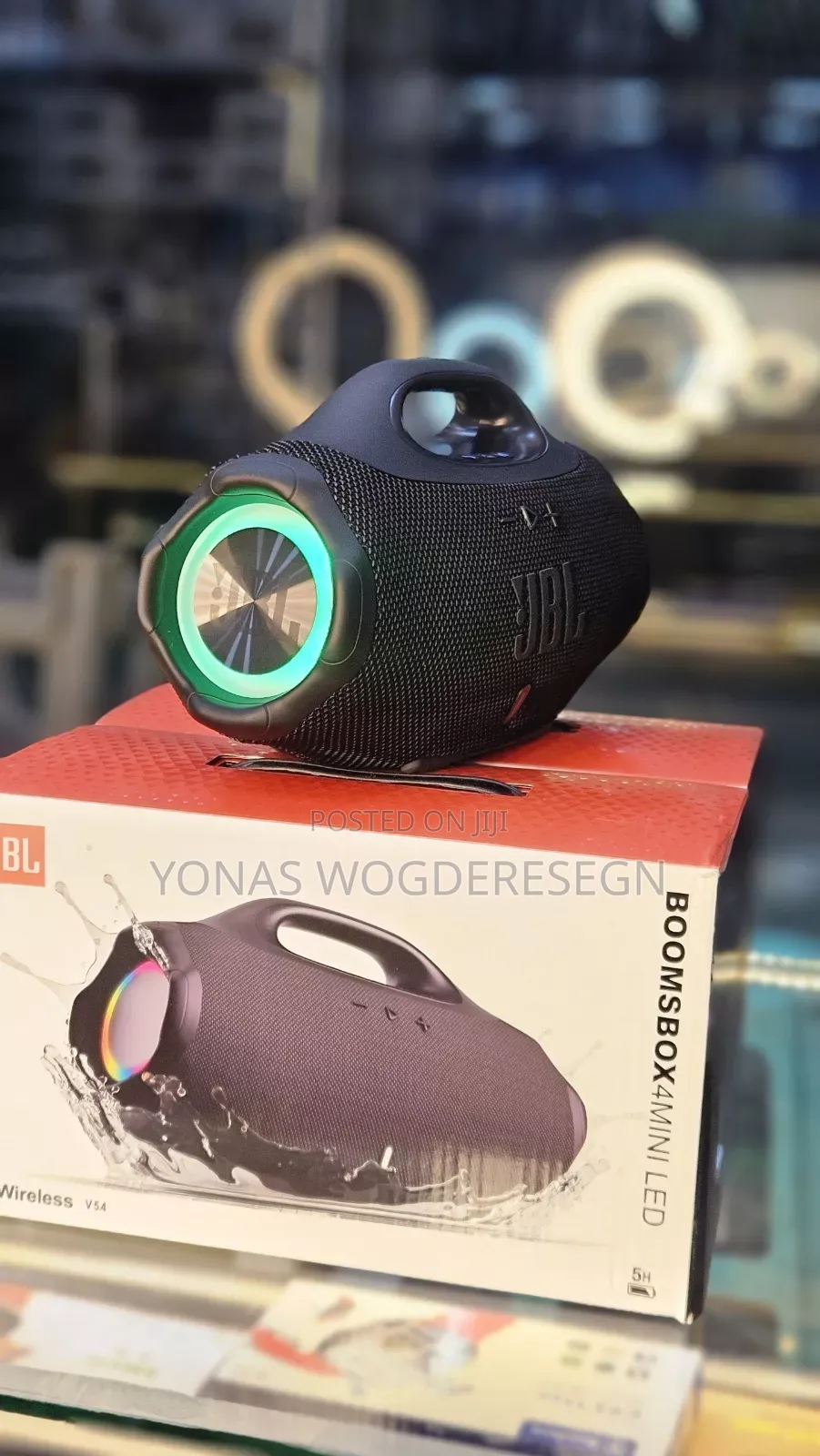 JBL Boombox Mini Led Wireless Speaker