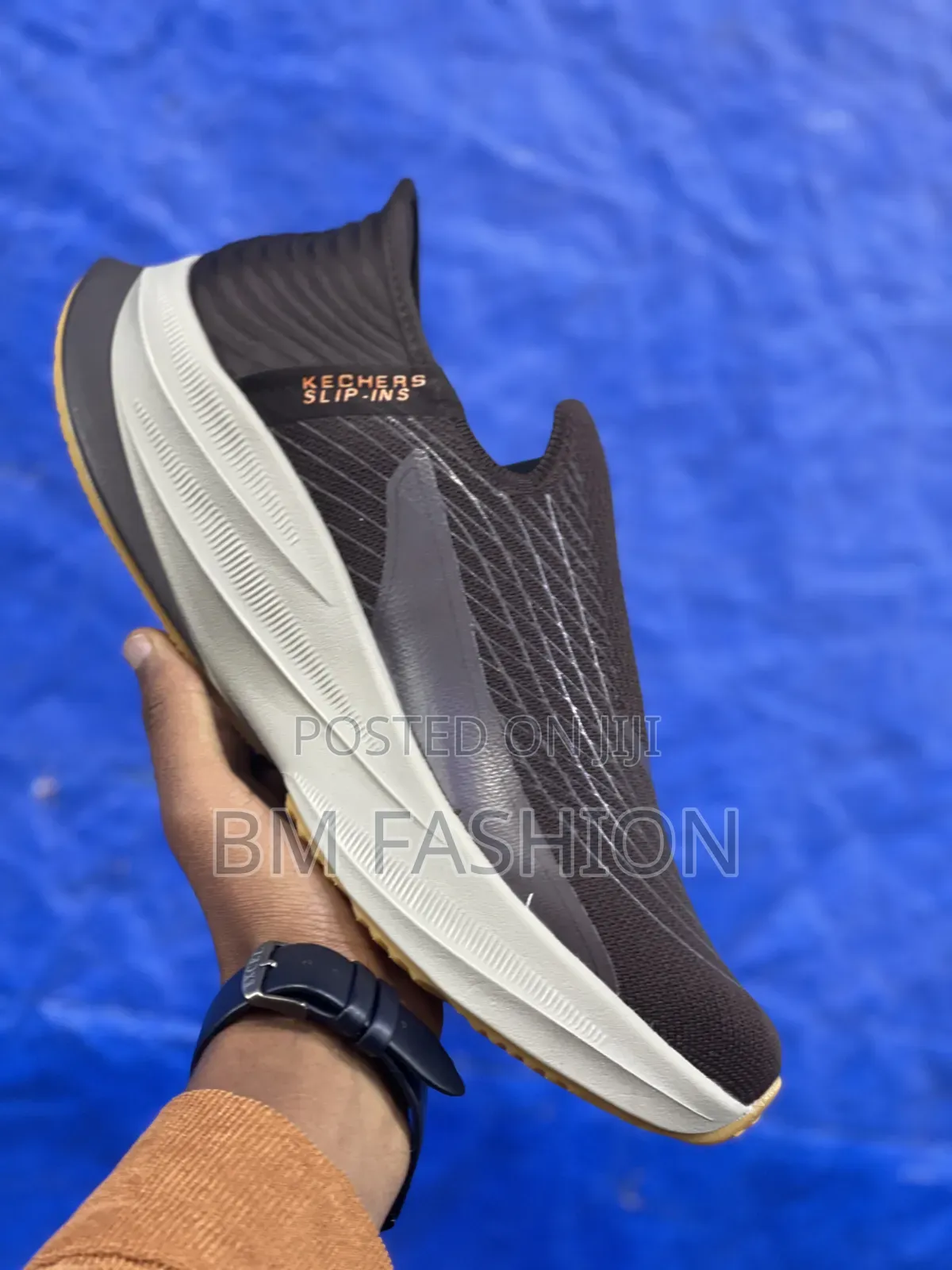 Skechers Slip-Ins: Dark Brown Gum