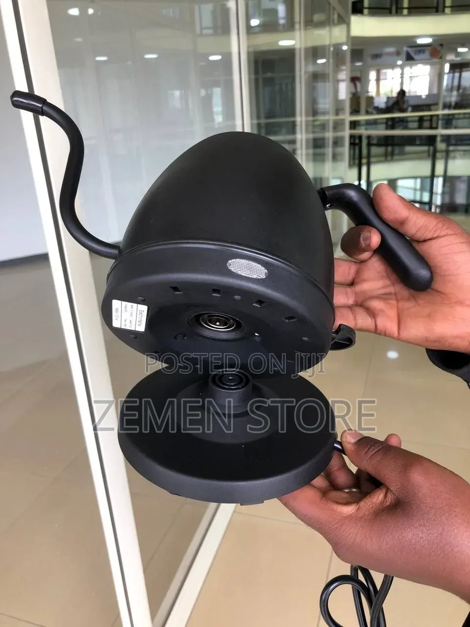 Gooseneck Electric Kettle 1000w - ለቡና እና ለሻይ ማፍያ ዘመናዊ ኬትል