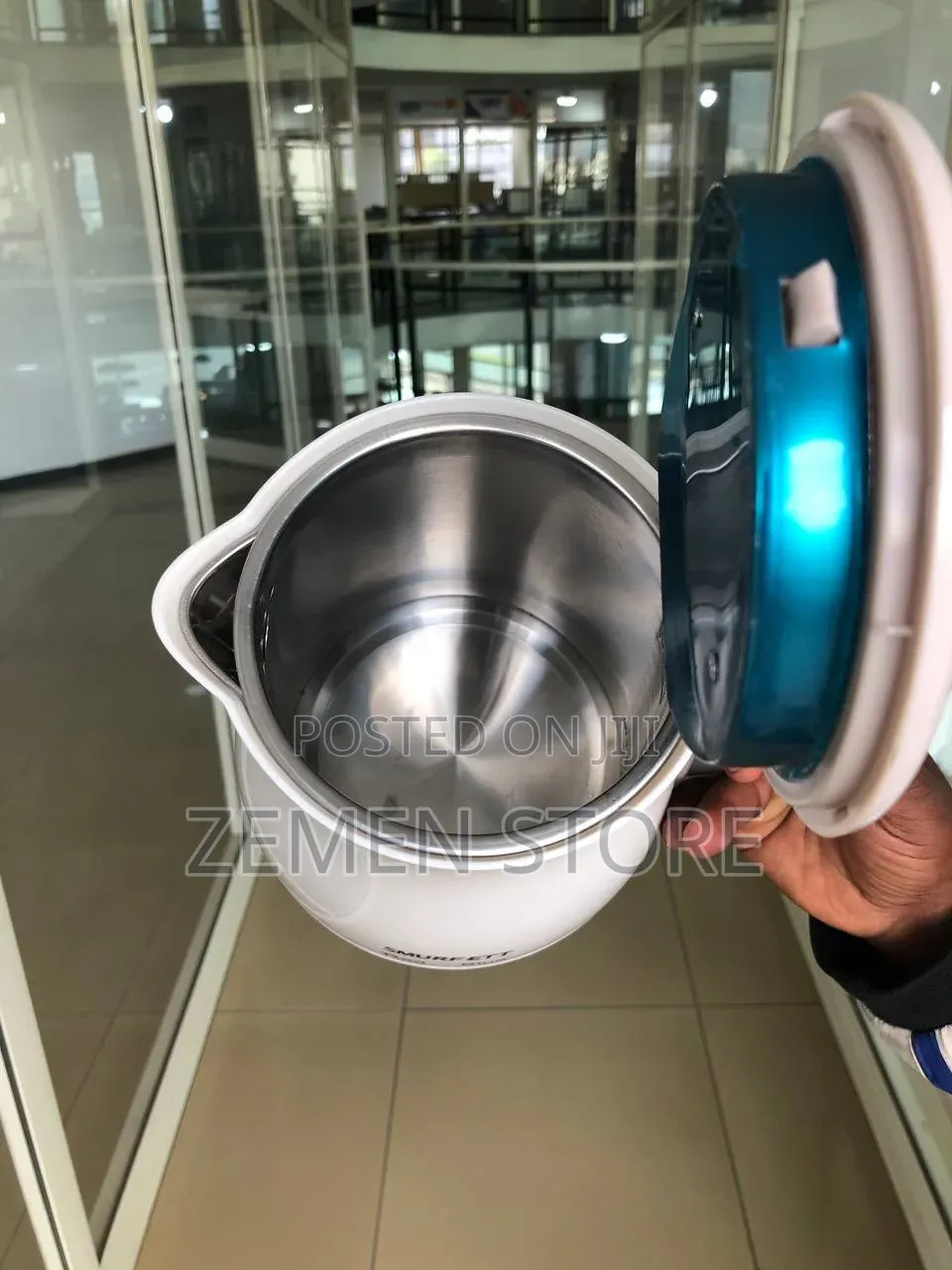 Smurfett Electric Kettle (2l) - 1500w ፈጣን የውሃ ማፍያ ቦይለር