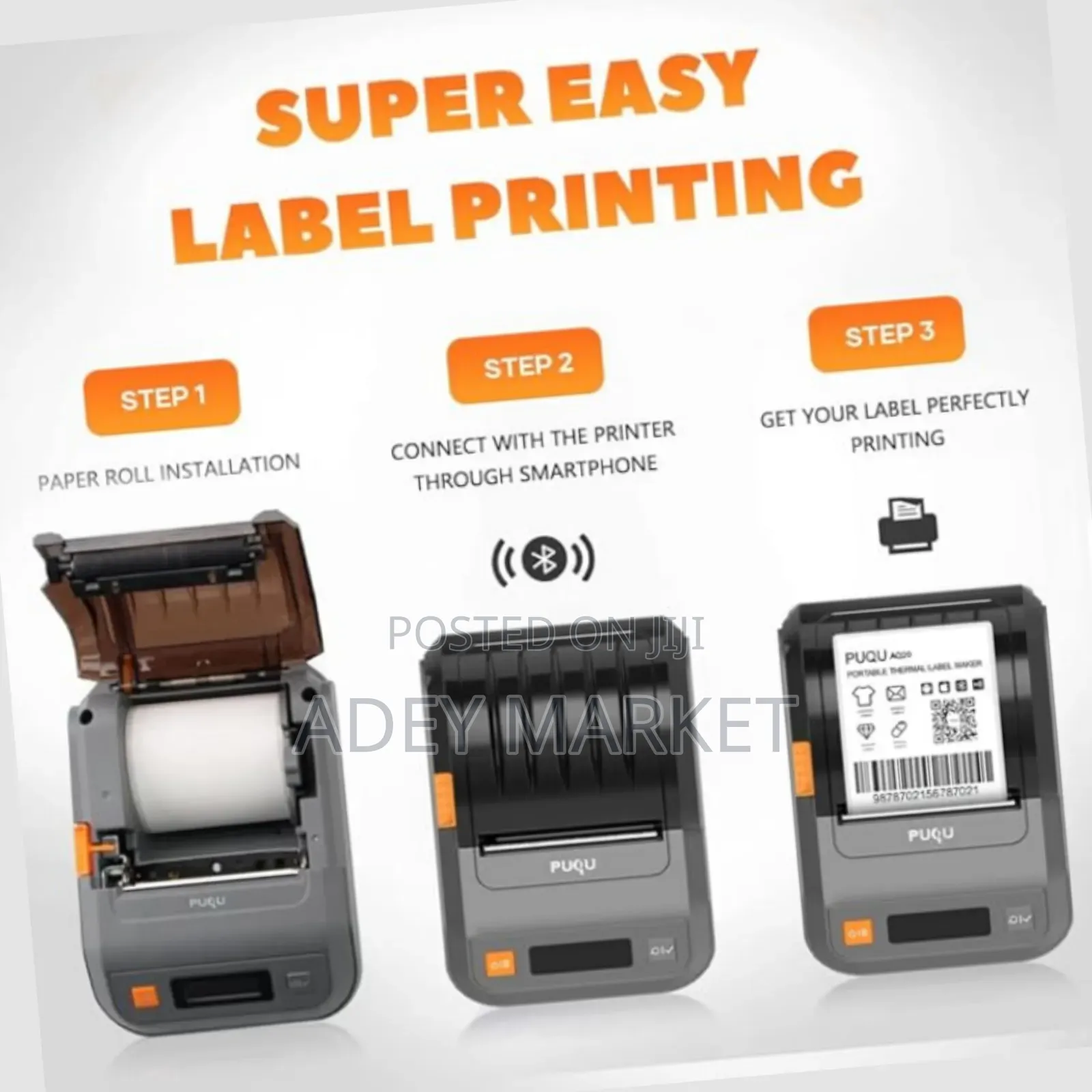 .Portable Smart Label Printer.