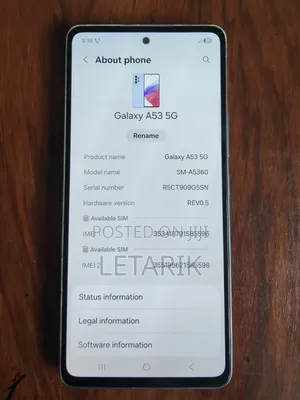 New Samsung Galaxy C55 256 GB Black