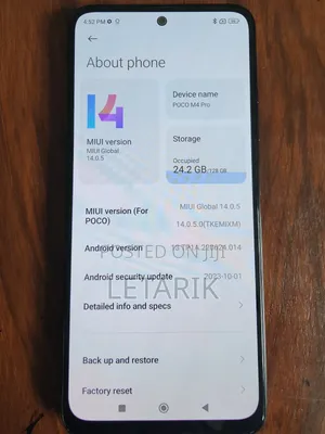 Xiaomi Poco M4 Pro 128 GB Black