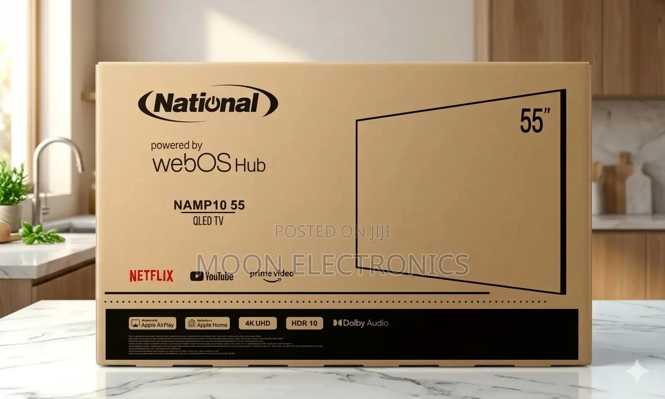 National 55" Qled Smart Tv Webos Hub – Moon Electronics