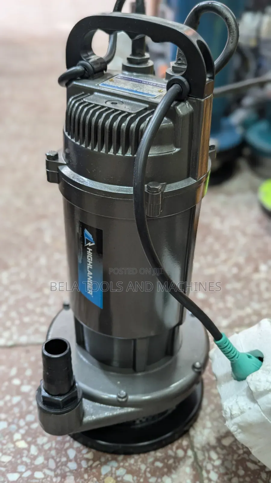 Higlander Submersible Water Pump 1hp Italian Standard