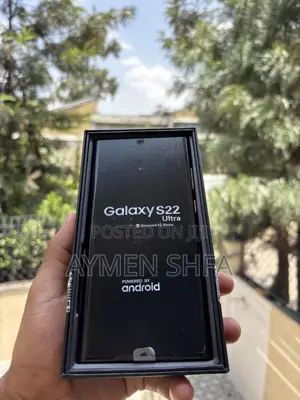 New Samsung Galaxy S22 Ultra 128 GB Black