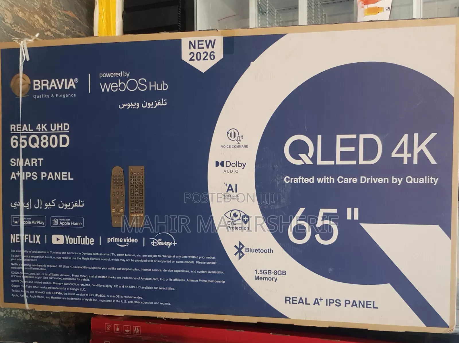 Bravia Tv 65 Inch Qled Android Smart