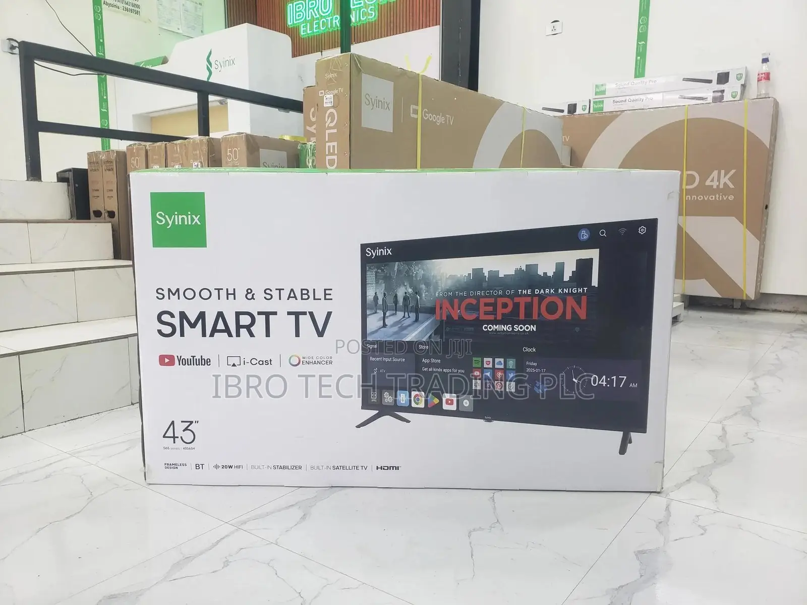 Syinix 43 Inch Smart Tv