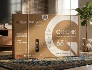 Bravia Tv 65" Smart Google Tv – Real Qled | New 2026