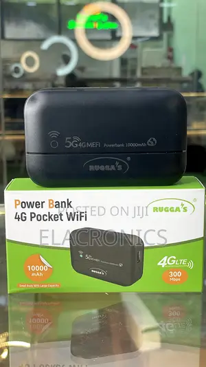 Ruggas Router(Wifi) + Power Bank (2-in-1)