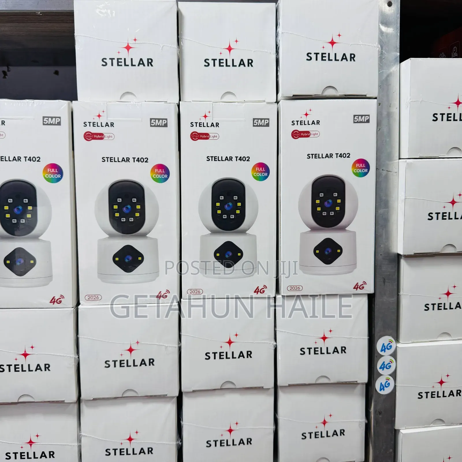 Stellar T402 5mp Dual-Lens 4g Smart Home Security Camera