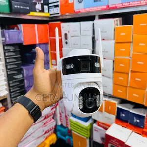 Stellar Aov Dual Lens Solar-Powered Security Camera