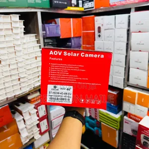 Stellar Aov Dual Lens Solar-Powered Security Camera