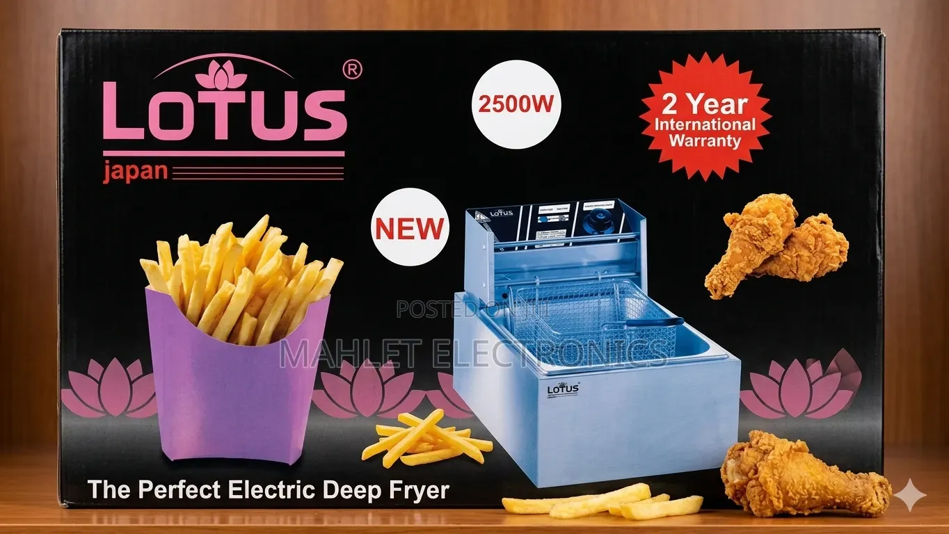 Lotus የኤሌክትሪክ ዲፕ ፍራየር (Deep Fryer) — ለቤትዎ ምርጥ ምርጫ