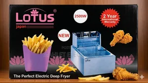 Lotus የኤሌክትሪክ ዲፕ ፍራየር (Deep Fryer) — ለቤትዎ ምርጥ ምርጫ