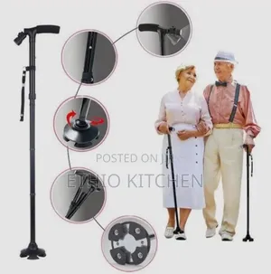 Telescopic Elderly Crutch