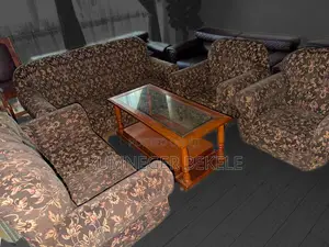 7 Seater Spring Sofa Set (3+2+1+1) With Table