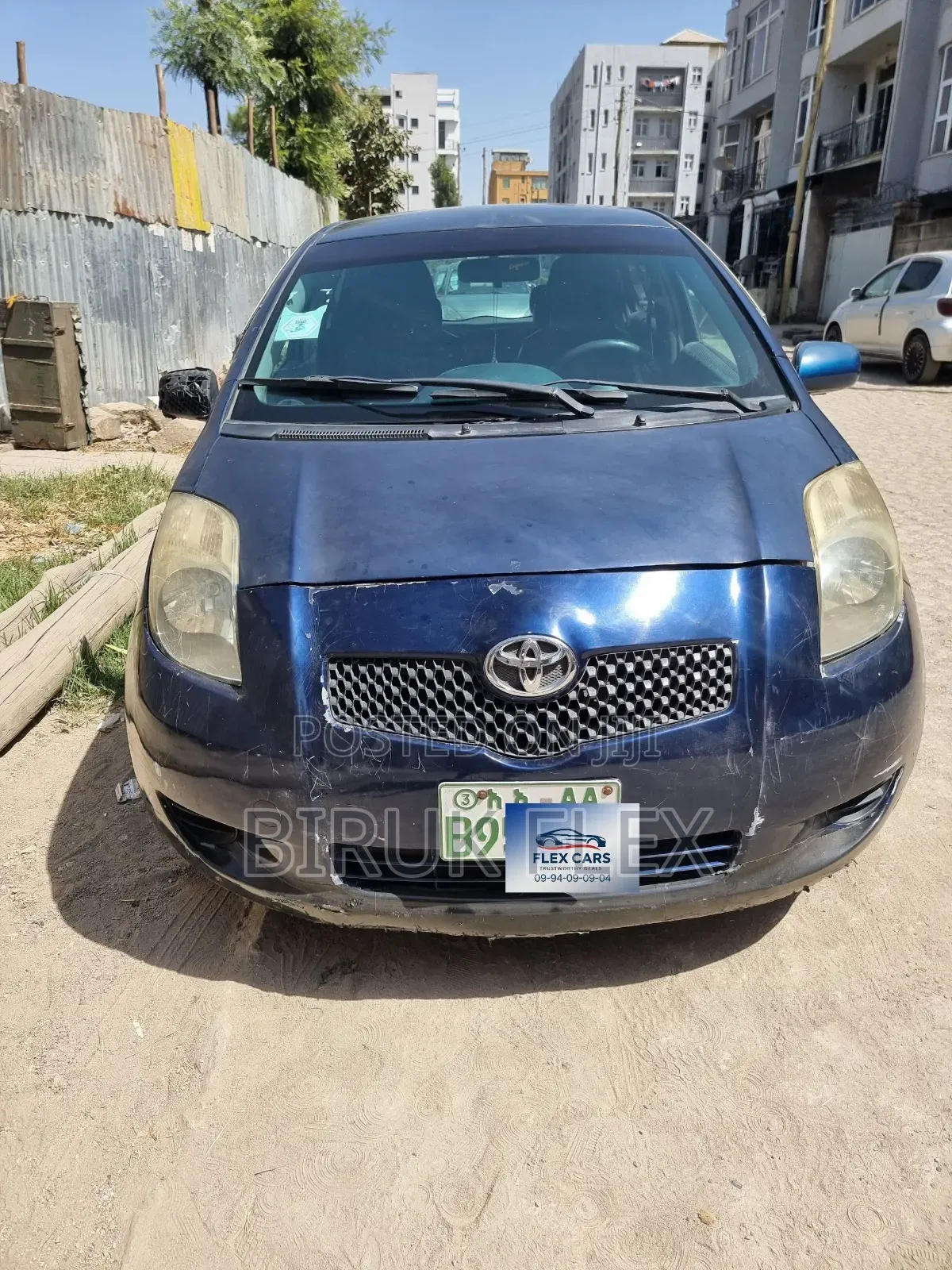 Toyota Yaris 2005 Blue