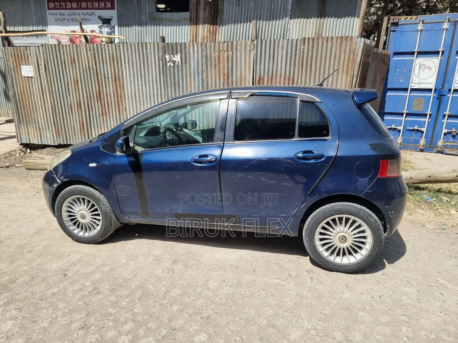 Toyota Yaris 2005 Blue