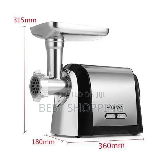 Sokany Meat Grinder 3200 Watts