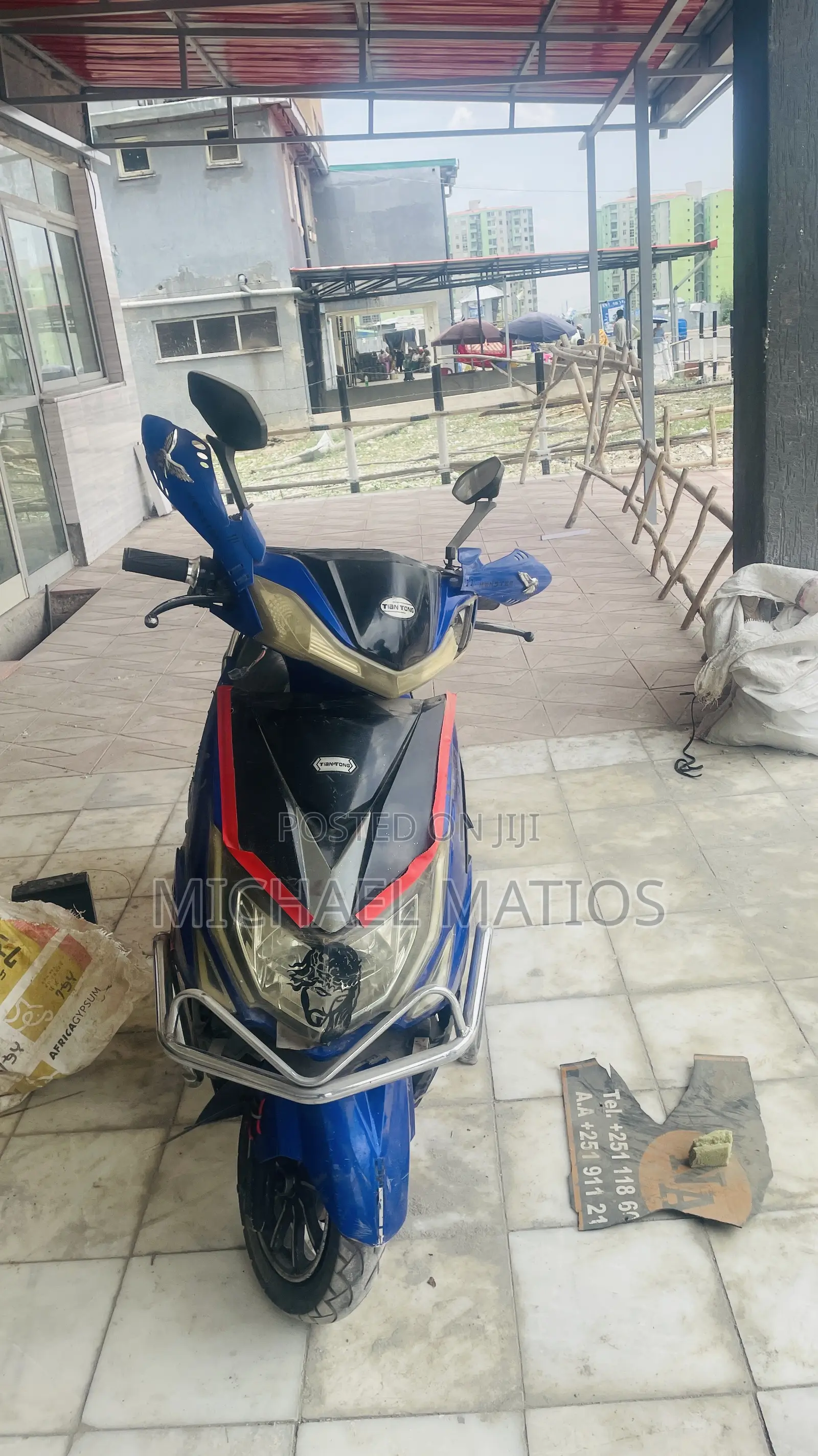 Motorcycle 2021 Blue