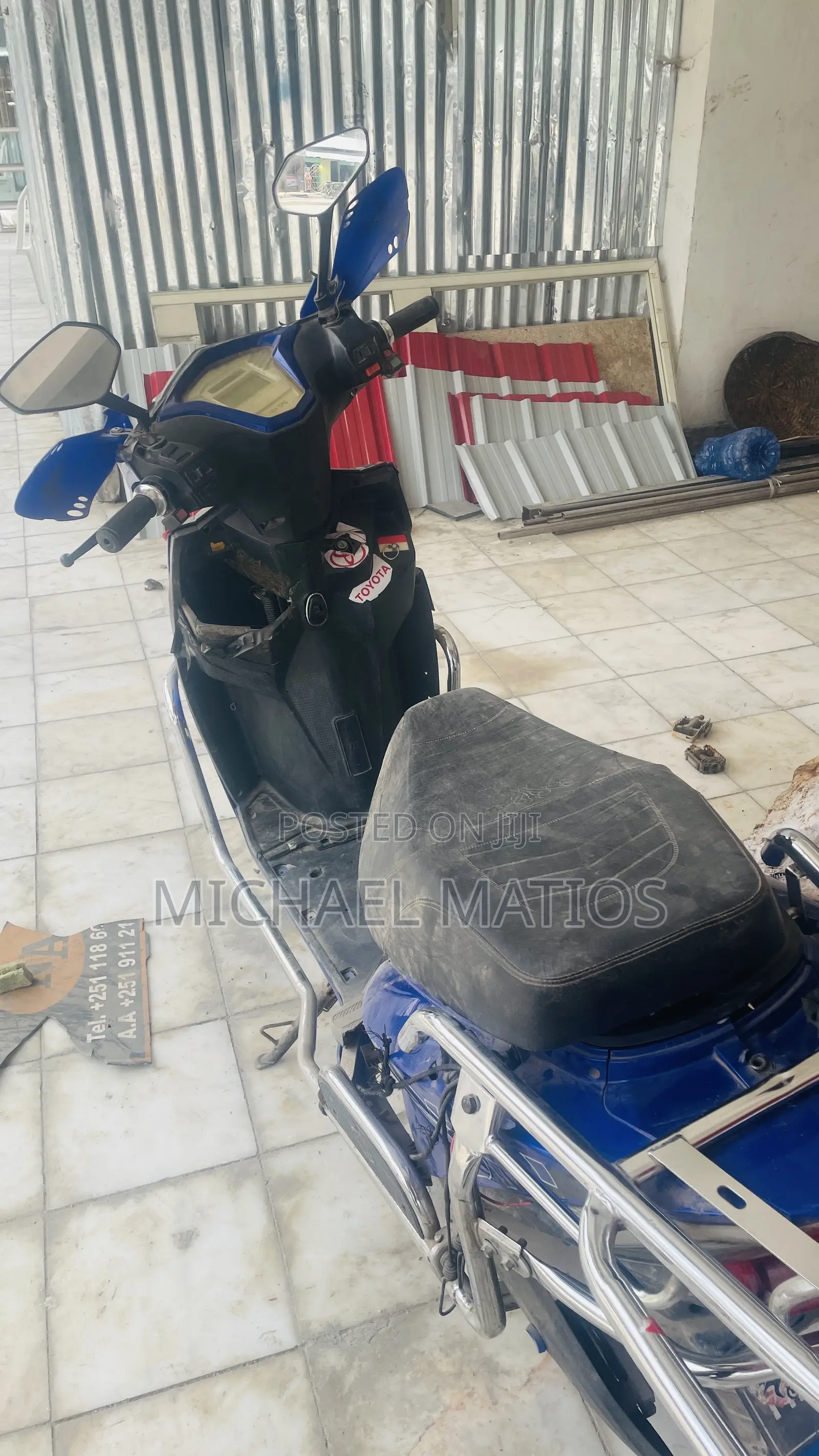 Motorcycle 2021 Blue