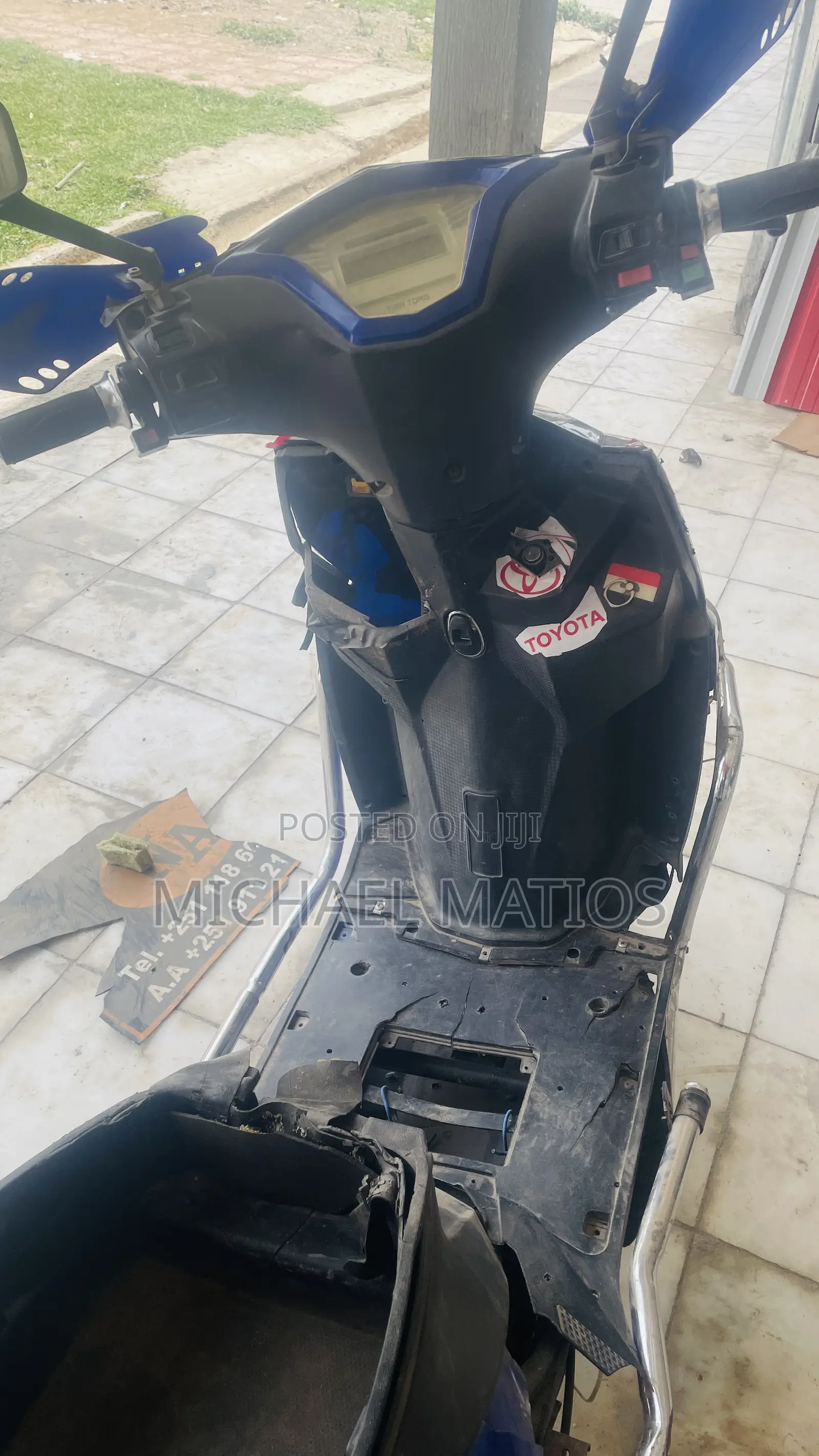 Motorcycle 2021 Blue