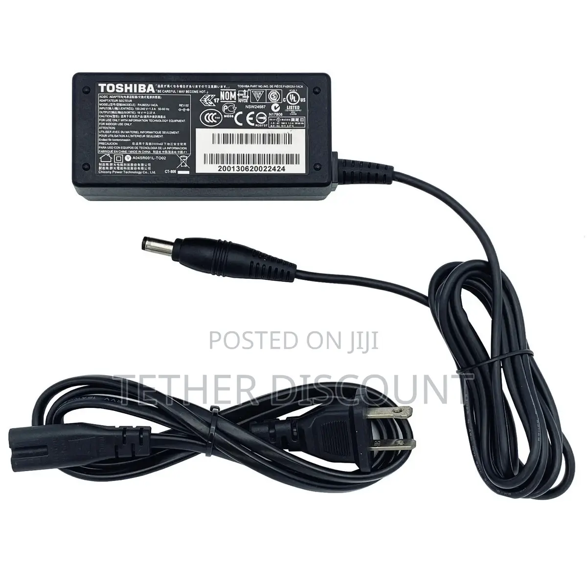 Toshiba Chareger Adapter 19v Originalsee