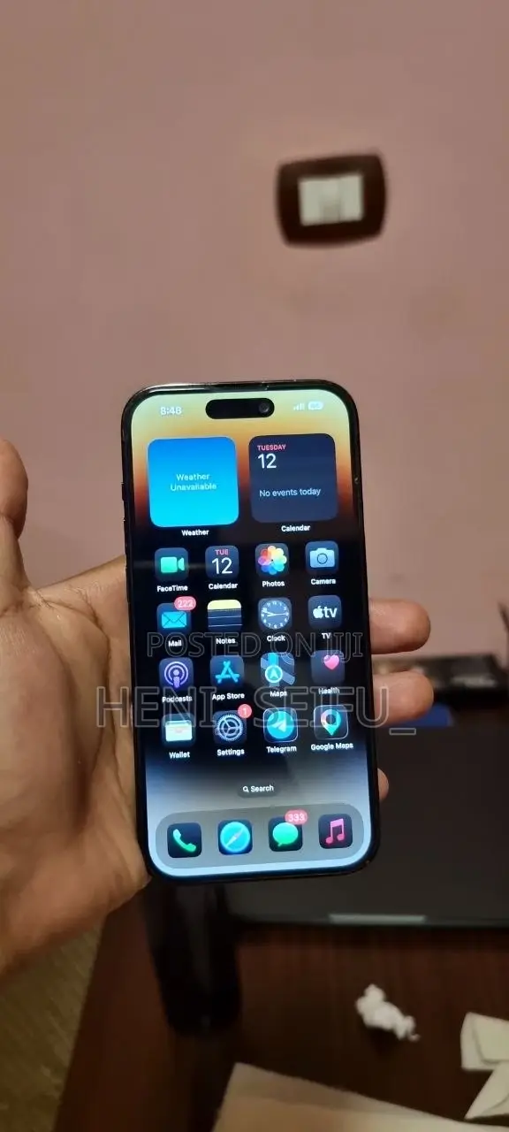 New Apple iPhone 14 Pro 256 GB Black
