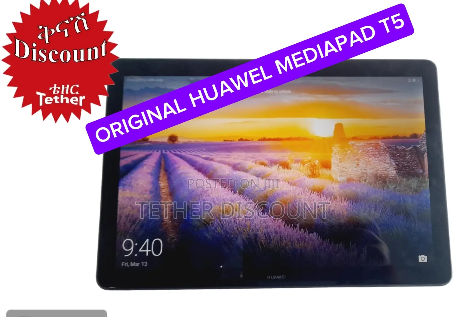 New Huawei MediaPad T5 128 GB Black