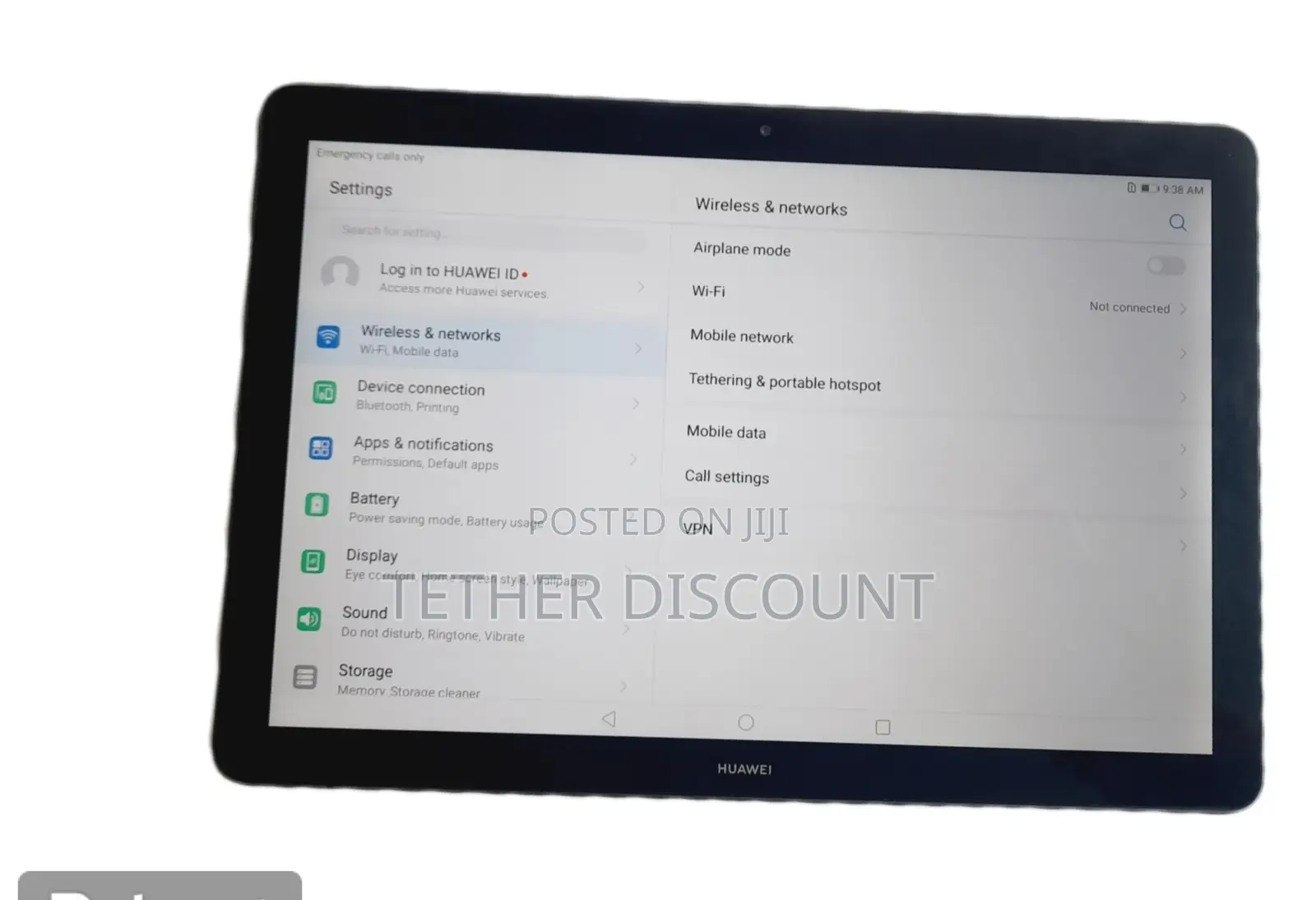New Huawei MediaPad T5 128 GB Black
