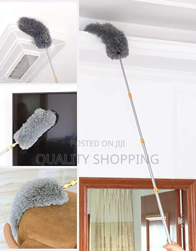 Microfiber Duster With Telescopic Extension Pole