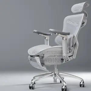 New Design Luxury Ergonomic Chair (With Leg Rest)