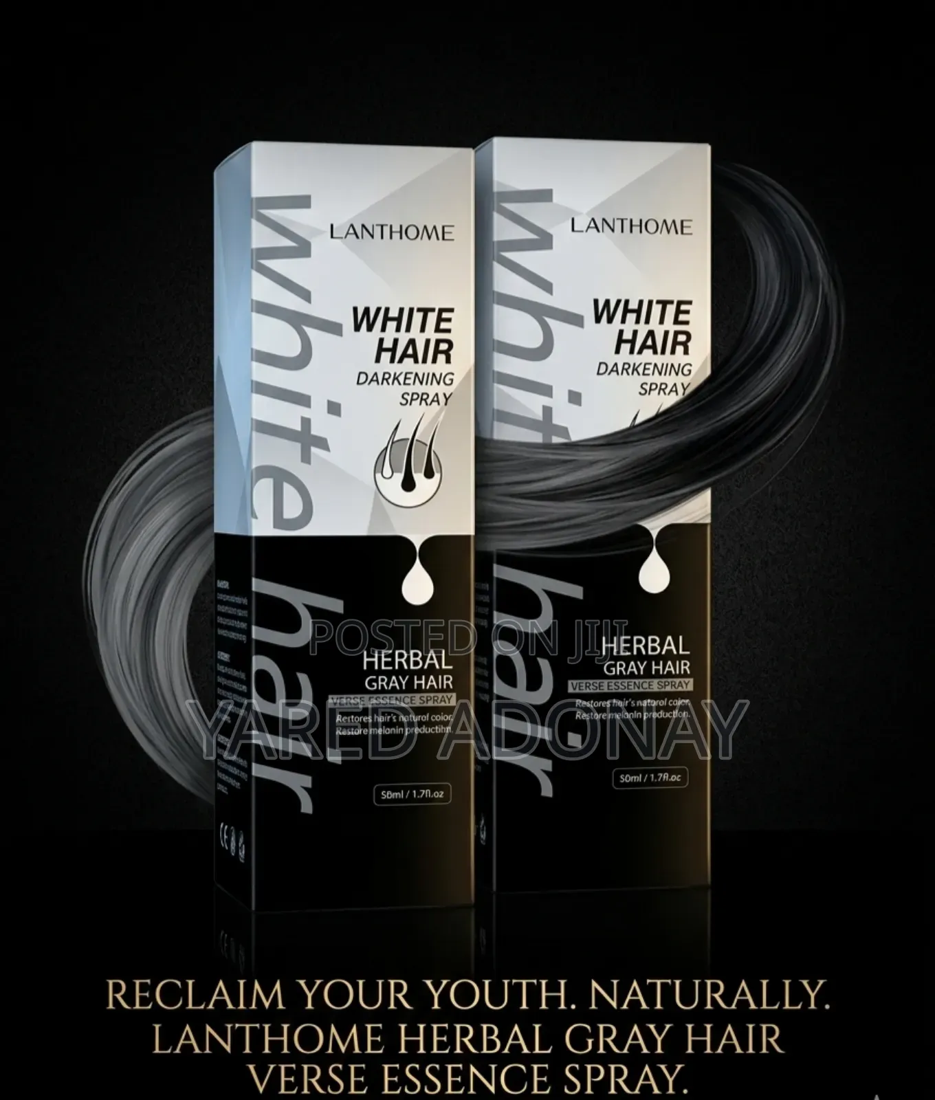 Lanthome White Hair Darkening Spray