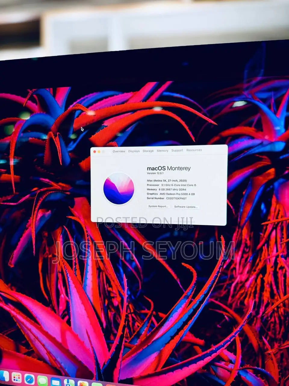 New Desktop Computer Apple iMac 128GB Intel Core i5 SSD 256GB